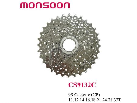 9-speed cassette 11-34T CP.