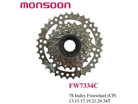 7 Speed Freewheel 13-34T CP